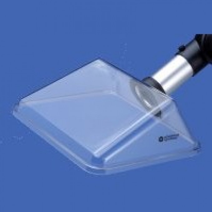 Раструб дымоприемника ALSIDENT System 50 короб прозрачный 245×220 мм 1-502422-050