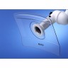 Раструб дымоприемника ALSIDENT System 50, экран прозрачный мм, фланец белый 1-503324-5