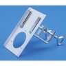 Струбцина для крепления дымоприемника ALSIDENT System 50/50 Flex, 50 мм, белая 2-5010R