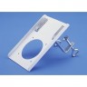 Струбцина для крепления дымоприемника ALSIDENT System 75, белая 2-7510R